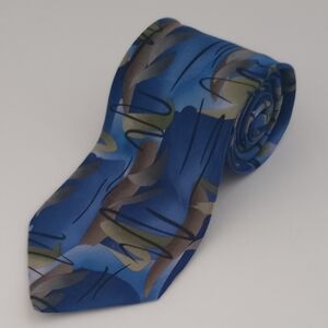 Jerry Garcia Cyclops Rock Ltd Edition Collection Forty-Four Blue/Green Silk Tie